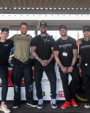 Cody Walker Instagram - My name is on the car which by law of the playground makes it mine 😎🤘🏁🏎💨 #grinningeartoearallday #motorsportsplayground #transamta2 #radfordracingschool #dodge #hellcat