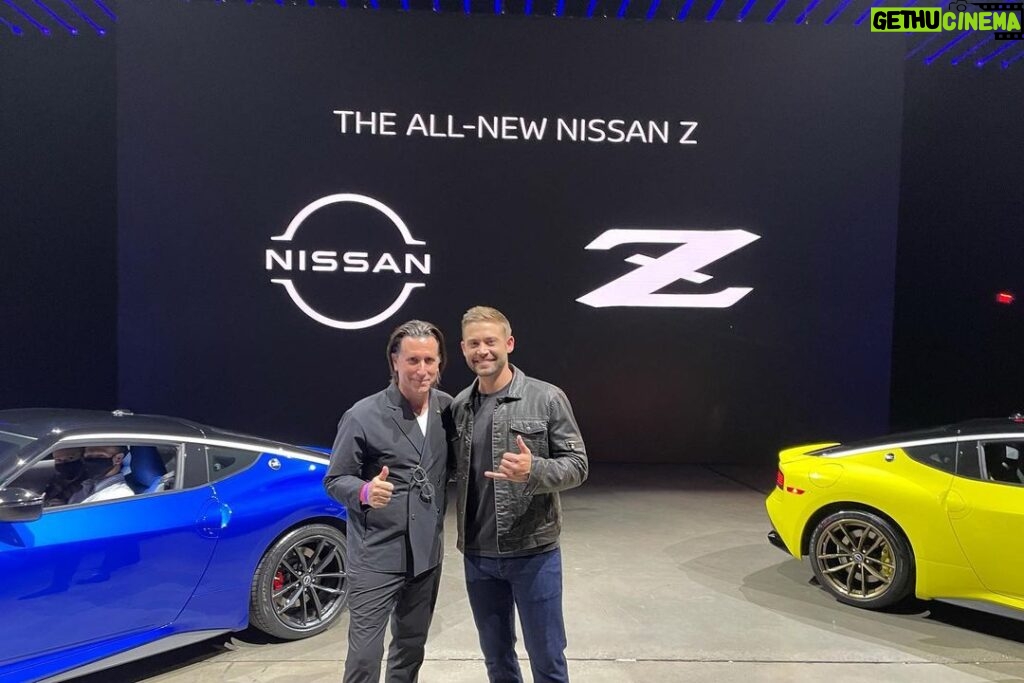 Cody Walker Instagram - Honored to reveal the all new seventh generation #NissanZ and represent for the enthusiasts. I truly believe @nissanusa hit it out of the park! I cannot wait to get behind the wheel. 😎#opportunityofalifetime