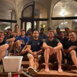 Cody Walker Instagram - Great weekend with the boys celebrating @jakbarut Bach party. #ourfavidiot #loveyoubuddy ❤️ #thosearegonnaleaveamark San Diego, California