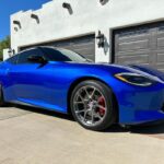 Cody Walker Instagram - Full beauty shot of my Z with the HRE 521M’s installed and wrapped in Yokohama Advan V601. 🤩 #hrewheels #nissanZ
