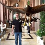 Cody Walker Instagram - My new friend Loki. #abudhabi #uae #emiratespalace