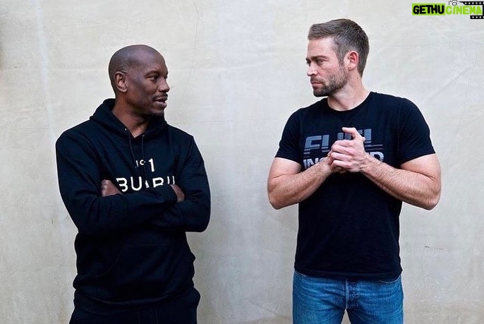 Cody Walker Instagram - Told Tyrese he better come with me to FuelFest Vegas 😆, so we’ll both be seeing you there 🫵 @fuelfest October 22 Las Vegas Motor Speedway FuelFest.com for tickets!