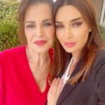 Cyrine Abdel Nour Instagram - ‎إمي من هلق اشتقتلك ‎حضورك كان بَرَكة بحياتي وحياة ولادي وغيابك مبين من اول يوم مدمر لقلبي كيف بدك ياني استوعب انك رحتي من حدي بس شكراً انك تركتيلنا ذكرة حلوة انا واولادي الى اللقاء يا حلوة الحلوات الى اللقاء يا إمي 💔