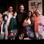 Danielle Brooks Instagram - Sometimes life hits you with what I like to call ✨Champagne Problems✨, where you are given an overflow of blessings that hinder you from getting to enjoy them all. Unfortunately I’ve had to miss out on some very monumental “first time” moments this past few weeks, all because I’m fortunate to do what I love, tell stories. Thank you to the fantastic cast of #Minecraft @wbpictures Cate Adams, Jill McGrath, and @infamousmstish for lifting me and my incredible director Jared Hess up in celebration of our Oscar nominations. Thank you for taking the time out to show me love. 💕