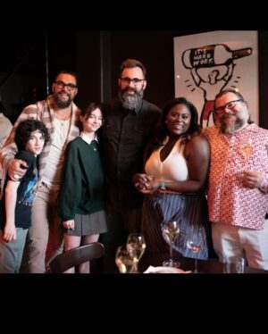 Danielle Brooks Instagram - Sometimes life hits you with what I like to call ✨Champagne Problems✨, where you are given an overflow of blessings that hinder you from getting to enjoy them all. Unfortunately I’ve had to miss out on some very monumental “first time” moments this past few weeks, all because I’m fortunate to do what I love, tell stories. Thank you to the fantastic cast of #Minecraft @wbpictures Cate Adams, Jill McGrath, and @infamousmstish for lifting me and my incredible director Jared Hess up in celebration of our Oscar nominations. Thank you for taking the time out to show me love.
💕