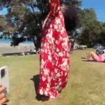 Danielle Brooks Instagram - My Recap of February out of gowns (for the most part) 🌺🏖️⛰️🕹️🧨🎈