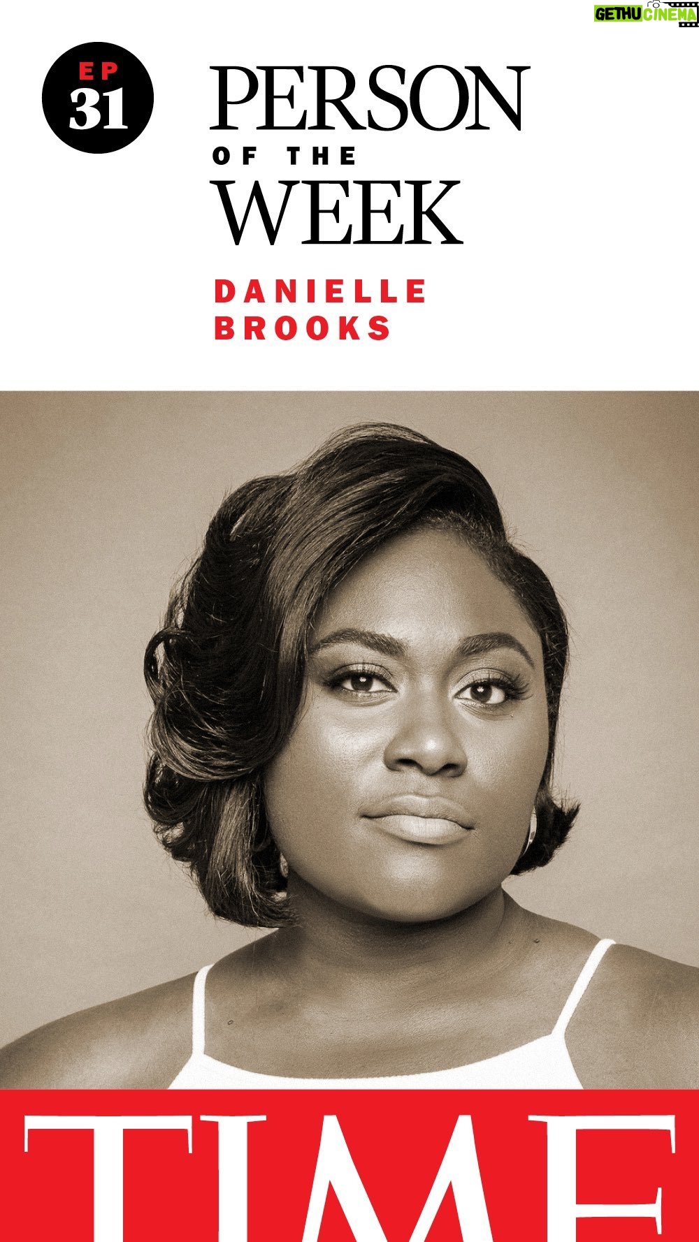 Danielle Brooks Instagram - Thank you @time for naming me this week’s Person of the Week. How cool?!?