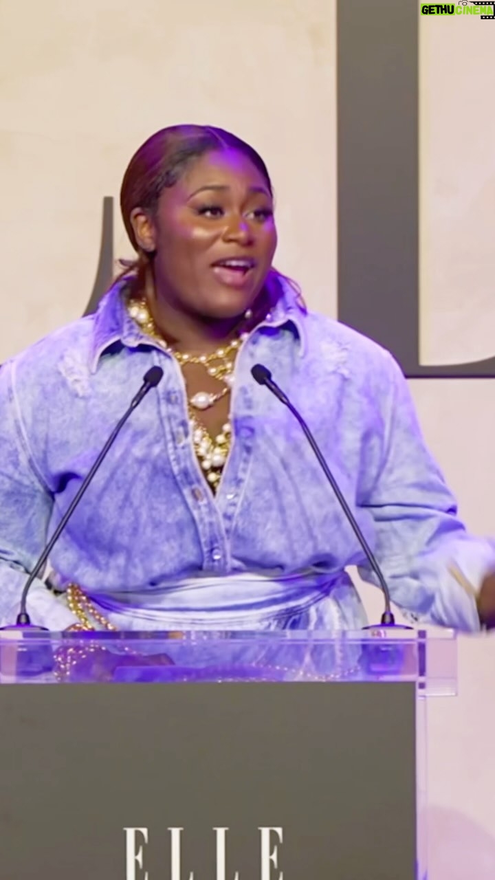Danielle Brooks - 20.6K Likes - This moment meant so much to me. ✨Getting to honor all of the Sofia’s that came before me in this industry, the women whose names rarely, if at all, are spoken for their contribution to cinema was necessary. These women paved the way for me to be able to have moments like these. Now it’s time for me to continue to push the needle for girls coming in after me. Your purpose is never just about you. Thank you @elleusa for seeing me and acknowledging my work in @thecolorpurple #WomenInHollywood Award
Get to know these women:
Louise Beavers,
Etta McDaniel,
Mabel King,
Isabel Sanford,
Nell Carter,
Esther Rolle,
Hattie McDaniel