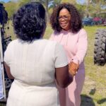 Danielle Brooks Instagram - Happy 70th birthday @oprah 🤸‍♂️🎊🥂Love ya like a fat kid loves cake or even better, love ya like you love bread. Sending you so much love. ❤️ 💜❤️