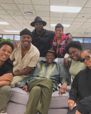 Danielle Brooks Instagram - It was an honor working with the great, legendary, Louis Gossett Jr. Truly a pleasure. 🕊️