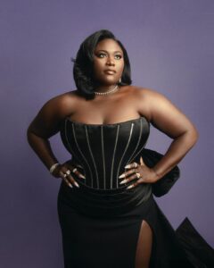 Danielle Brooks Instagram - There was absolutely NOTHING and I mean NOTHING that could steal my joy yesterday. I had the time of my life. Definitely top 10 favorite moments in life. I love being a storyteller and pray that I can one day be invited back to the dance. 🪩 💜✨