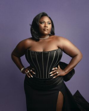 Danielle Brooks Instagram - There was absolutely NOTHING and I mean NOTHING that could steal my joy yesterday. I had the time of my life. Definitely top 10 favorite moments in life. I love being a storyteller and pray that I can one day be invited back to the dance. 🪩 💜✨
