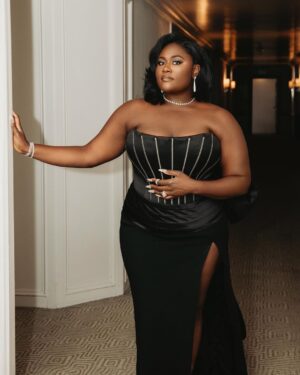 Danielle Brooks Instagram - There was absolutely NOTHING and I mean NOTHING that could steal my joy yesterday. I had the time of my life. Definitely top 10 favorite moments in life. I love being a storyteller and pray that I can one day be invited back to the dance. 🪩 💜✨