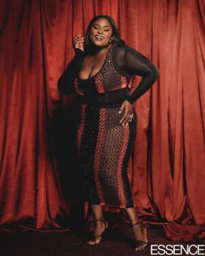 Danielle Brooks Instagram - Sometimes you just got to do what the ole folks used to say, “keep running on to see what the ends gonna be.” I’m so glad I kept running. And boy did this come right on time. It’s always been a dream to have a solo cover with @essence magazine. Thank you @essence for this unforgettable moment. I am elated. 🥹💜🌺

Photographer: @erik_carter
Stylist: @jasonrembert
Hair: @infamousmstish
Makeup: @rebekahaladdin
Nails: @customtnails1
Set Design: @wanenmacherstudios
Tailor: @costumer.shirlee
Location: @nyastudios
Production: @themorrisongroup
ESSENCE, SVP, Creative: @coreytstokes
ESSENCE, Senior Content Director: @itsnandibby
ESSENCE, Visual Director: @_mq_____