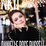 Danielle Rose Russell Instagram – loved working with @nkdmag 🧡