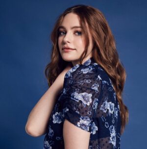 Danielle Rose Russell Instagram - why so blue? @tvguidemagazine