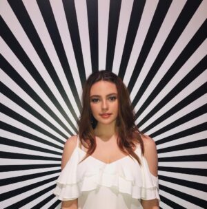 Danielle Rose Russell Instagram - B&W