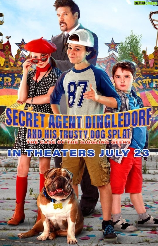 Darcy Donavan Instagram - Hi Everyone, I am so excited to let you know that my new movie is coming out Friday, July 23rd in movie theaters! Whoot!!!đ⤠The movie is called "Secret Agent Dingledorf and his Trusty Dog Splat" and is the first movie from the highly sought after kids book series.  I had such an amazing time filming this movie with my good friend @ptothejohan  (One Tree Hill, Mad Men, Van Helsing). The entire team, from the Director, Billy Dickson (Believe) to the Producers, Paul Arroyo, Billy Myers (co-creator of McGee and Me, writer/director for Adventures in Odyssey and winner of the C.S. Lewis Honor Award), @taylorcoletaylor, Derrick Warfel, Tod Swindell, @devinreeve, and the rest of the cast and crew were such a joy to work with. Make sure you all get your tickets to go see my new movie, which is great for all ages and the kid in each of us. Tickets go on sale this Monday, July 19th, so make sure to pre-purchase your tickets as soon as possible. Love you all, Darcy @secretagentdingledorfmovie