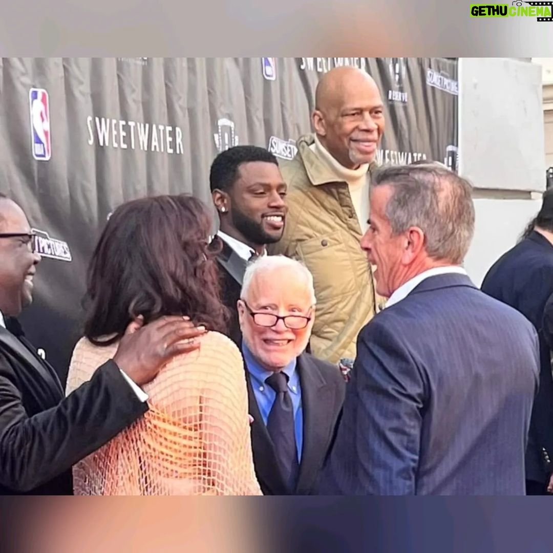 Darcy Donavan Instagram - I had such an amazing time yesterday the Warner Brothers Studio for the movie premiere of, "Sweetwater," opening in movie theaters this weekend!🎬 My wonderful friend who is the Writer-Director, Martin Guigui, never gave up on telling this story of the first African American, Nat Sweetwater Clifton, to get a contract to play in the NBA.🏀♥️ Such a heartwarming true story and such terrific Celebrity Talent, Everett Osborne, Cary Elwes, and Richard Dreyfuss and many more!💯💝❤️ Martin you did an incredible job! Congratulations on this amazing film, l'm so proud of you and the family! Wishing everyone a fantastic day and let me know what you think of this incredible film!😊❤️ #WarnerBrothers #redcarpet #writer #director #moviepremiere #actor #recordingartist #sweetwater #martinguigui #harlemglobetrotters Hollywood, California