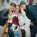 Darcy Donavan Instagram - I was shocked & saddened about the sudden passing of Aaron Carter.😢 @aaroncarter We took a photograph together for a fan who came to see us at a music festival we were both performing at. I knew him, and you could see his struggles. Sending prayers to the Carter family.🙏🙏 #RestInPeace , Aaron. ❤️🙏