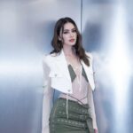 Davika Hoorne Instagram - 💚ออกงานแบบครบทีมเลยงับ @mine.media.official @exhibitspace