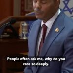 Debra Messing Instagram - THANK YOU @richietorresny15 for being a beacon of Light for the Jewish people at this darkest of times. “Instead of asking why are you so outspoken against antisemitism, it should be asked why have others chosen to be silent amid the deadliest days for Jews since the Holocaust. Dr. Martin Luther King, Jr. once said, “History will record that the greatest tragedy is not the strident clamor of the bad people, but it’s the appalling silence of the good people.” As Elie Wiesel said, “The opposite of love is not hate, it’s indifference.” The appalling silence that we’ve seen in the aftermath of October 7th, is a shame on our society.” —at Central Synagogue Representative Ritchie Torres. Thank you for your leadership and friendship. 🙏🏼💙✡️ #antisemitism #oct7 #jewhate #massacre #ally #israel