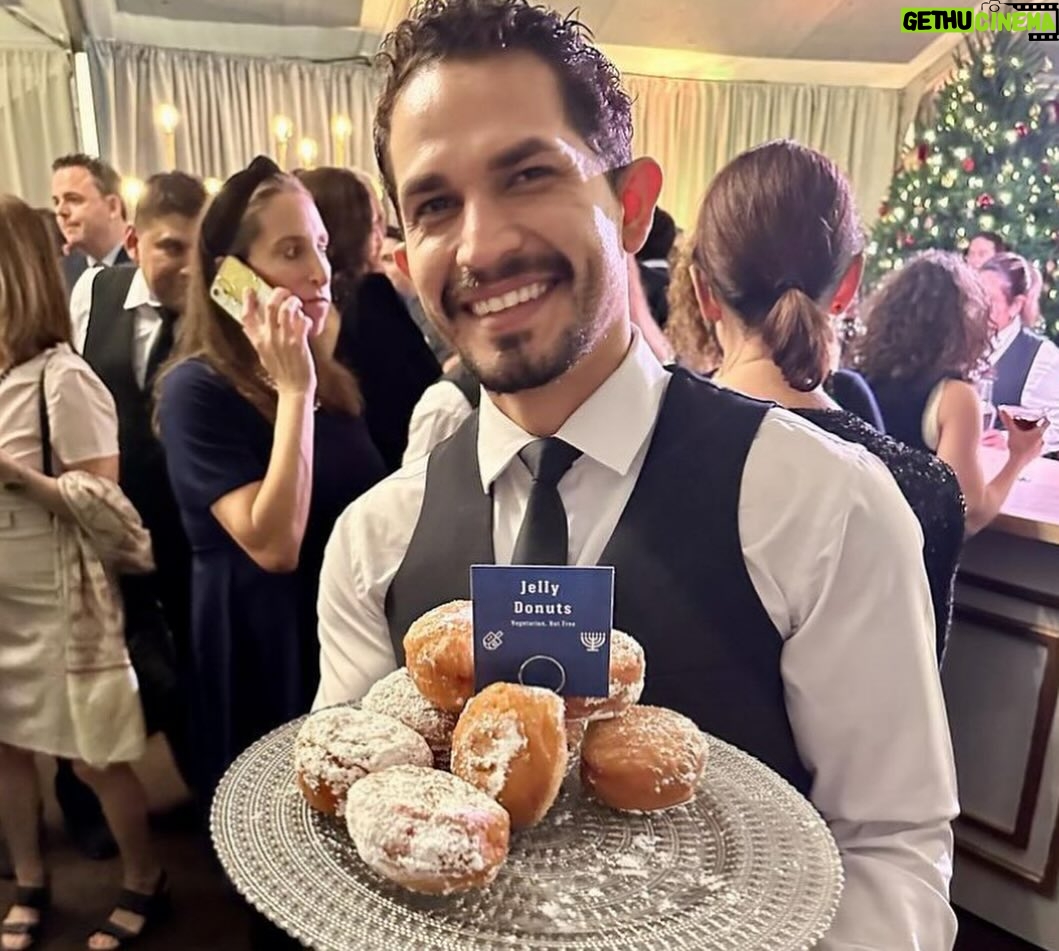 Debra Messing Instagram - What a whirlwind. Thank you @vp and @secondgentleman for a beautiful evening. Bringing our community together, in a safe space, with our music, and yummy foods aplenty, was a gift to all of us. We are in pain, but we are resilient. That is the story of Hanukkah. 2100 years ago (before the birth of Jesus) a powerful Empire tried to wipe out the Jewish people, but with a tiny army to defend our people and our right to exist, we prevailed against an existential threat. And we won back our sacred Temple of Solomon in Jerusalem( yes, that’s right) which had been destroyed in the battle, but a candle was lit, with enough oil for one night, and miraculously it lasted 8. To my Jewish brothers and sisters, we have been here before. For 3000 years we have been hunted down, by countless empires, and we have prevailed. It’s truly a miracle. To all the non- Jewish friends who stand with our right to have self- determination, supporting our right to exist, and to live peacefully with people of every faith in our ancestral indigenous land, means everything to us. May light always drive out the dark. May there be peace. Chag Sameach💙🕎 #hanukkah #jewish #vicepresident #community Vice President's Mansion - Washington, D.C.