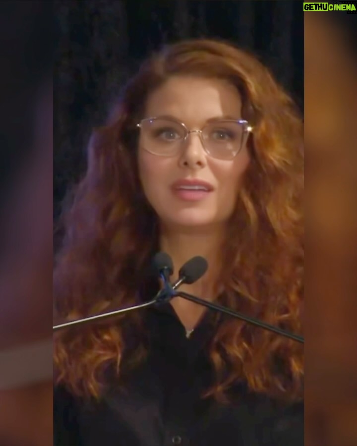 Debra Messing Instagram - This is my speech I gave at the @standwithus International Conference in Los Angeles.