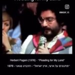 Debra Messing Instagram - Herbert Pagani, “Pleading for my Land” 1976 #poetry #zionism #jerusalém #jew #france