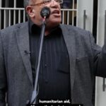 Debra Messing Instagram - Bassem Eid, Palestinian peace activist and human rights expert, spoke at a rally outside the Qatari embassy today to call for the release of the hostages. Qatar, the @cij_icj, the @icrc, and the entire international community should all be putting more pressure on Hamas to release the hostages — for the benefit of Gazans as well as Israelis. Thank you @realBassemeid for your leadership. The rescuing of the hostages, 4 months in captivity, being tortured and raped, must be the focus of the entire global community. Only then, can we work toward justice and peace. 🙏🏼PLEASE watch the video before commenting. #peace #bringthemhomenow #justiceforall # #ICRC #freethehostages