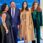 Debra Messing Instagram - What an incredible honor to be recognized with the 2024 Social Action Award, alongside Martin Luther King III, Arndrea King and my partner-in-good @mandanadayani , for our work both as activists fighting to protect and strengthen our democracy in the United States, and also as activists fighting antisemitism and advocating for the safety and dignity of Jews around the world. Reuniting with allies, Anila Ali and Zeba Zebunnesa, from AMMWAC, whom I met in Washington DC at the “March for Israel” was such a lovely surprise. I was honored to speak with Deborah Lipstadt, @state_seas, Special Envoy to Monitor and Combat Antisemitism, about the historic explosion of anti-semitism around the globe. She is a true hero. And, seeing @corybooker is always an uplifting delight. Thank you dear friends @shannonrwatts and @therealkateroberts for being by our side on such a special evening. And finally, we had the privilege of meeting Dolev Yehoud’s family who are still desperately waiting for Dolev to come home to them. It was Dolev’s birthday. Please rescue him and all the other hostages now!🙏🏼💙 Thank you @ncjwinc and @sheilakatz1 for this amazing honor. #ncjw #washingtonDC #activism #solidarity #blackjewishsolidarity #hostages