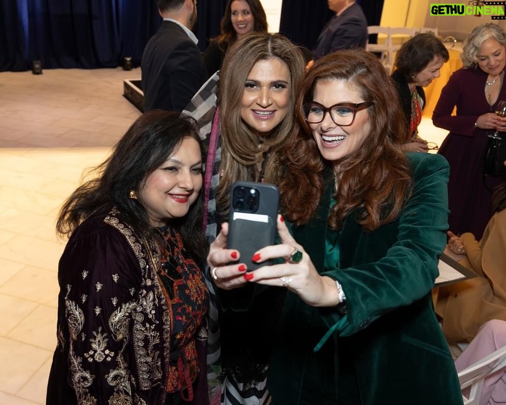 Debra Messing Instagram - What an incredible honor to be recognized with the 2024 Social Action Award, alongside Martin Luther King III, Arndrea King and my partner-in-good @mandanadayani , for our work both as activists fighting to protect and strengthen our democracy in the United States, and also as activists fighting antisemitism and advocating for the safety and dignity of Jews around the world. Reuniting with allies, Anila Ali and Zeba Zebunnesa, from AMMWAC, whom I met in Washington DC at the “March for Israel” was such a lovely surprise. I was honored to speak with Deborah Lipstadt, @state_seas, Special Envoy to Monitor and Combat Antisemitism, about the historic explosion of anti-semitism around the globe. She is a true hero. And, seeing @corybooker is always an uplifting delight. Thank you dear friends @shannonrwatts and @therealkateroberts for being by our side on such a special evening. And finally, we had the privilege of meeting Dolev Yehoud’s family who are still desperately waiting for Dolev to come home to them. It was Dolev’s birthday. Please rescue him and all the other hostages now!🙏🏼💙 Thank you @ncjwinc and @sheilakatz1 for this amazing honor. #ncjw #washingtonDC #activism #solidarity #blackjewishsolidarity #hostages