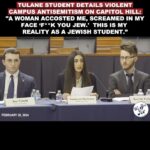 Debra Messing Instagram – Repost @wearetov 
#SWIPERIGHT and SHARE WIDELY

PLEASE listen to nine courageous Jewish students who delivered firsthand accounts of the antisemitic violence spreading like wildfire on their college campuses.
These students shared their testimony with United States lawmakers on Capitol Hill during an hours long round table discussion on Feb. 29, 2024.

These students attend HARVARD, UPENN, COLUMBIA, MIT, STANFORD, Tulane, Rutgers, UC BERKELEY, and COOPER UNION.

These kids are not responsible for the actions of racist policies in a country across the globe. Just as Muslims should not have been attacked for the actions of ISIS after 9/11, so too, Jews around the globe should not be violently attacked and discriminated against because of Netanyahu’s government’s response to the terrorist attack of 10/7.

Please. Please. We must be responsible for keeping all students safe on college campuses. If the universities are unwilling to take action, then the federal government must. US tax dollars are supporting this degradation of civility. No jew is celebrating this war. Please.

If you have kids in college who are passionate, speak to them. There is a difference between peaceful protest and threatening persecution.

#college #university #campus #antisemitism #violence