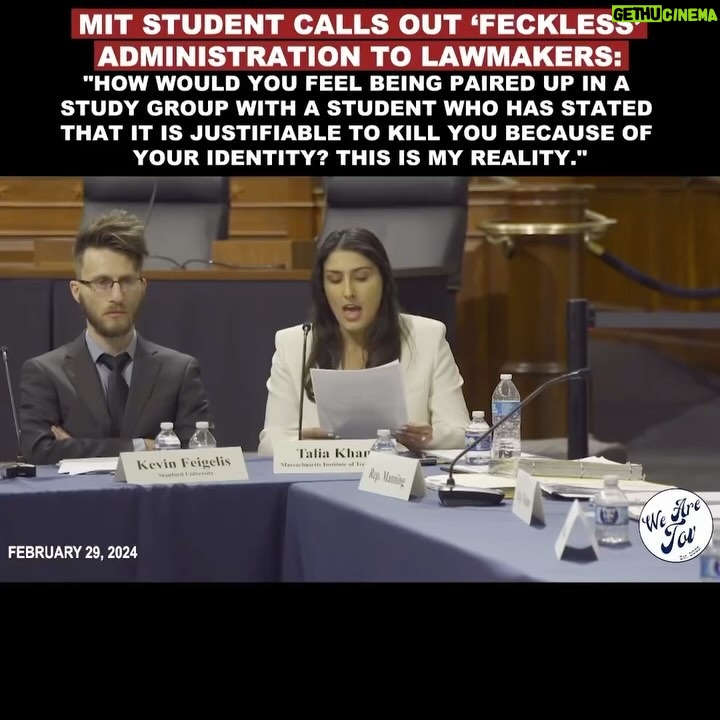 Debra Messing Instagram - Repost @wearetov #SWIPERIGHT and SHARE WIDELY PLEASE listen to nine courageous Jewish students who delivered firsthand accounts of the antisemitic violence spreading like wildfire on their college campuses. These students shared their testimony with United States lawmakers on Capitol Hill during an hours long round table discussion on Feb. 29, 2024. These students attend HARVARD, UPENN, COLUMBIA, MIT, STANFORD, Tulane, Rutgers, UC BERKELEY, and COOPER UNION. These kids are not responsible for the actions of racist policies in a country across the globe. Just as Muslims should not have been attacked for the actions of ISIS after 9/11, so too, Jews around the globe should not be violently attacked and discriminated against because of Netanyahu’s government’s response to the terrorist attack of 10/7. Please. Please. We must be responsible for keeping all students safe on college campuses. If the universities are unwilling to take action, then the federal government must. US tax dollars are supporting this degradation of civility. No jew is celebrating this war. Please. If you have kids in college who are passionate, speak to them. There is a difference between peaceful protest and threatening persecution. #college #university #campus #antisemitism #violence
