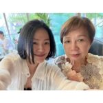 Dee Hsu Instagram – 帶婆婆媽媽孩子一起出來玩,我真是個又美又孝順的女人😌但真的是需要喝點酒😉