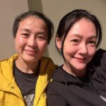 Dee Hsu Instagram – 這就是我的超強羽球教練：萬馨淳！每堂課都讓我飆汗腿軟，可是真的很開心！上完課我們就會一起吃火鍋！是一位亦師亦友的好教練❤️