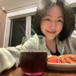 Dee Hsu Instagram - 錄完影回到家，老公還幫我準備了一小份的感恩節大餐，好幸福喔☺️