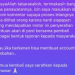 Dian Ayu Instagram - MasyaAllah Tabarakallah 🇵🇸 . . Setelah proses verifikasi, hasil lelang dengan penawaran tertinggi di angka Rp. 300.000.000 atas nama @kautsarnoviar dan kita sudah saling kontak untuk memastikan dan nantinya menentukan lewat mana bantuan ini akan disalurkan.. . . Mas @kautsarnoviar merupakan perwakilan dari penawar aslinya yang tidak ingin diungkap identitasnya sebagai bentuk ikhtiar untuk memberikan bantuan bagi saudara-saudari kita di Palestina.. . . Beliau seorang dokter berdomisili di Bali, InsyaAllah jika ada kesempatan kami akan bertemu langsung dan akan saya update proses-proses selanjutnya kepada teman-teman semua.. . . Terimakasih banyak mas @kautsarnoviar dan dokter yang tidak ingin disebutkan namanya, insyaAllah amanahnya akan saya salurkan dan semoga Allah membalas semua kebaikan kalian.. . . Terimakasih teman-teman semua atas doa dan supportnya, semoga Allah selalu menjaga dan meluruskan semua niat kita.. . . From the river to the sea, Palestine will be free.. Palestine Will be Free