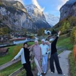 Dian Ayu Instagram - waktu yang singkat di Swiss tapi dibikin takjub sama kuasa Allah nya gak udah udah masyallahh.. aku bisa liat banyak banget warnaaaa dan pemandangannyaa kayak lukisan bangetttt.. insyallaahh mau balik kesini lagi sama abi @omeshomesh dan anak anak yaa sayaang ❤️ Switzerland