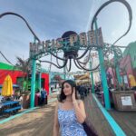 Digangana Suryavanshi Instagram - ❤️ Styled by @Rimadidthat Outfit @ZlaataFashion Footwear @shopgnist #santamonica #santamonicapier #venicecanals #la Santa Monica, California