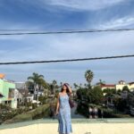 Digangana Suryavanshi Instagram - ❤️ Styled by @Rimadidthat Outfit @ZlaataFashion Footwear @shopgnist #santamonica #santamonicapier #venicecanals #la Santa Monica, California