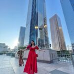 Digangana Suryavanshi Instagram - Merry Christmas ❤️ Outfit: @kamli_fashion Heels @shopgnist x @Rimadidthat Angels Flight Railway