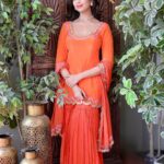Digangana Suryavanshi Instagram - Mootichoor laddu ! Photographer - @portraitdeewana Makeup & Hair - @makeoverbysejalthakkar Outfit - @harshitasinghviofficial Jewellery - @sejalcreation23 Team - @greenlight__media #diganganasuryavanshi