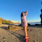 Digangana Suryavanshi Instagram - Happy day ❤️ Outfit : @blamblack_clothing Malibu, California