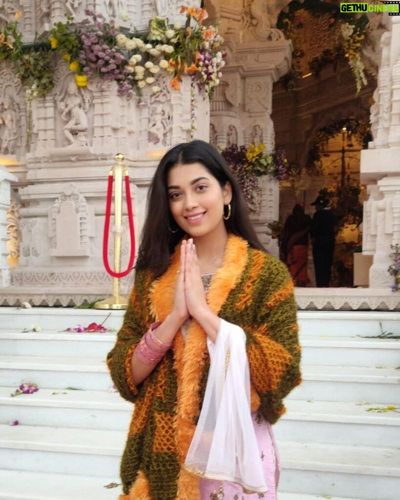 Digangana Suryavanshi Instagram - Jai Shree Raam 🙏🏻🙏🏻🙏🏻 #ayodhya #ayodhyarammandir🚩 Ayodhya Ram Mandir