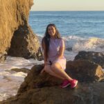 Digangana Suryavanshi Instagram - Happy day ❤️ Outfit : @blamblack_clothing Malibu, California