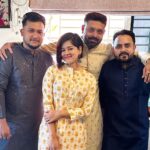 Ditipriya Roy Instagram - ভাইফোঁটা ❤️🪔🙏🏻 . . . . . . . . @arjun_sarkar_3189 @kunalbanerjee17 @krishnendu__bhattacharjee . . . . #wednesday #bhaidooj #wednesdaywisdom #love #happines #peace #together #home #family #brothersister #sisterhood #ethnicwear #tradition #ritual #festivevibes #instadaily #instagood #instalove #instalike