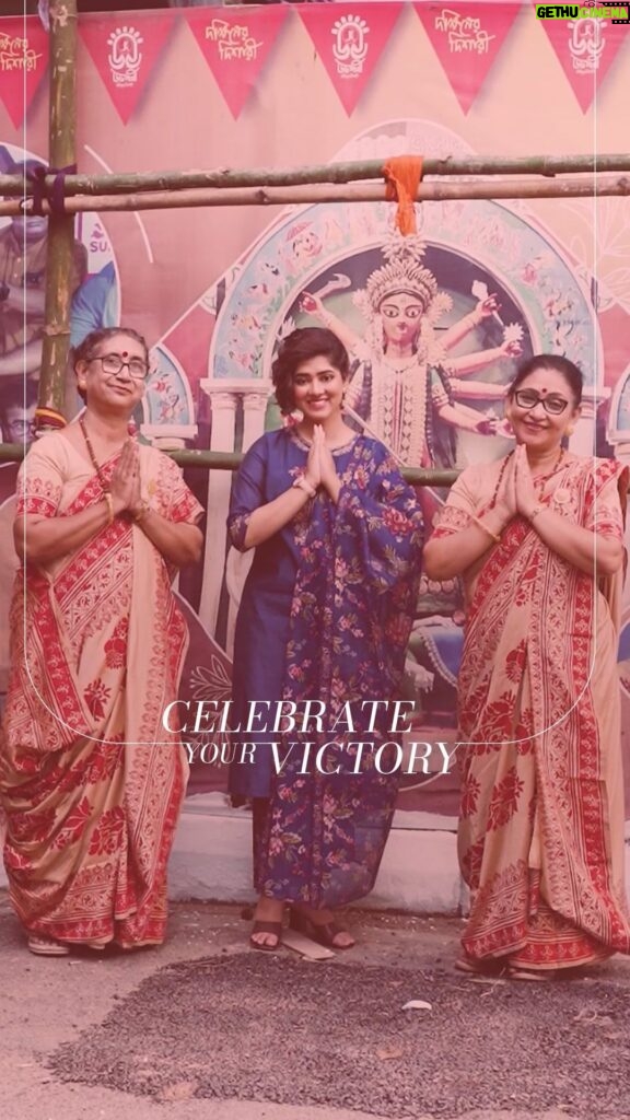 Ditipriya Roy Instagram - Uncover real stories of real people this Pujo. Come to 66 Pally Club, with me and @wforwoman, on a mission to meet Kolkata’s first celebrated priestess, Dr. Nandini Bhowmik. From being a professor to performing her daughter’s wedding rituals, Dr. Bhowmik battled age-old traditions to become Kolkata’s first celebrated priestess. She is a Sanskrit professor and amongst the first women to conduct Barowari Durga Puja rituals. With courage, she broke conservative norms and founded Shubhamastu - a group of lady priests - and continues to practice priesthood. This Durga Puja, let’s celebrate her victory and welcome millions who inspire from her. #Wforwoman #Pujo #Durgapuja #Festivals