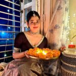 Ditipriya Roy Instagram - Let there be light 🪔✨ . . . . . . Happy Diwali ❤️ . . . . . 📷 Maa . . . . . . #diwali #diwali2023 #diwalivibes #sunday #lookbook #lahenga #home #decoration #lights #diya #mood #jewellery #nomakeuplook #fashion #posing #love #peace #happysoul #instamood #instadaily #instafashion #instagood #instalike