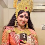 Ditipriya Roy Instagram - দেখুন নবপত্রিকায়ে দেবীবরণ , কাল ঠিক ভোর ৫ টায়ে জি বাংলায়……. . . . . . . . #mahalaya #devi #parvati #mahalakshmi #mahasaraswati #mahakali #lookbook #goddess #behindthescenes #positivity #instadaily #instamood #instalove